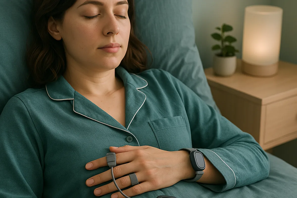 Monitoring health data at home